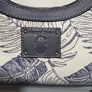 Stylish Tommy Bahama blue and White Women's Bag